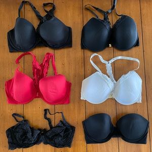 Assortment of 34D bras - selling all together